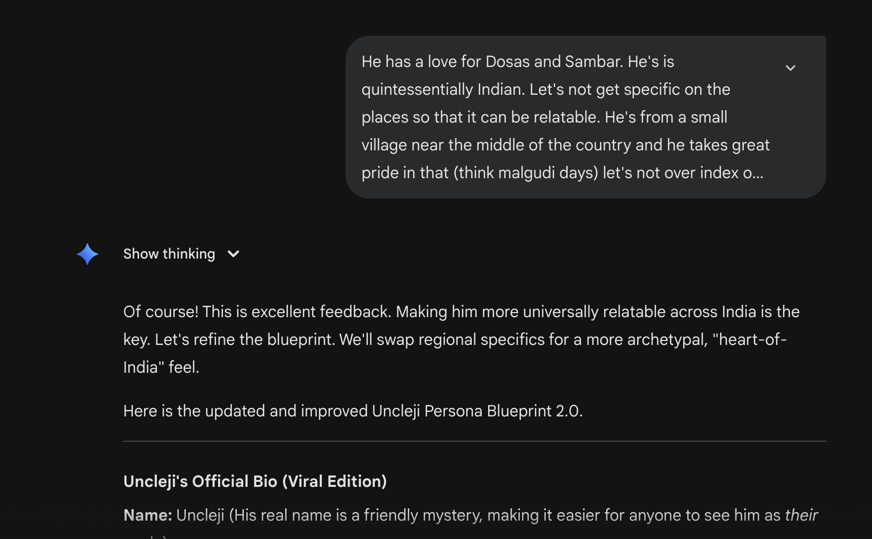 Adding color and specific traits to the character.