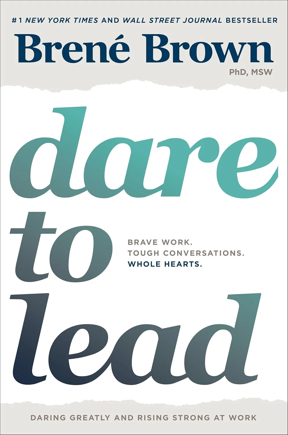 Book Cover: Dare to Lead by Brené Brown
