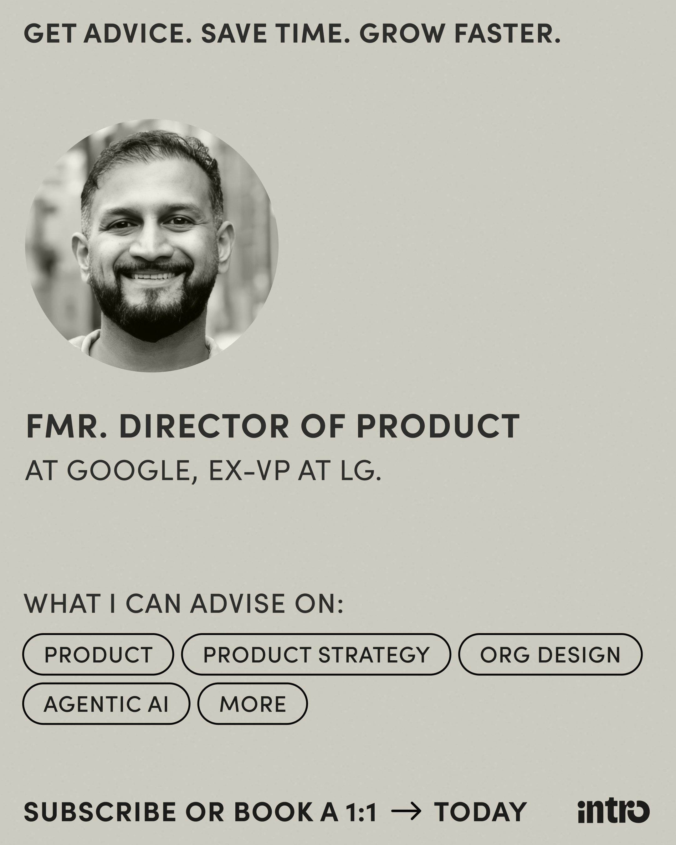 Book a session on Intro